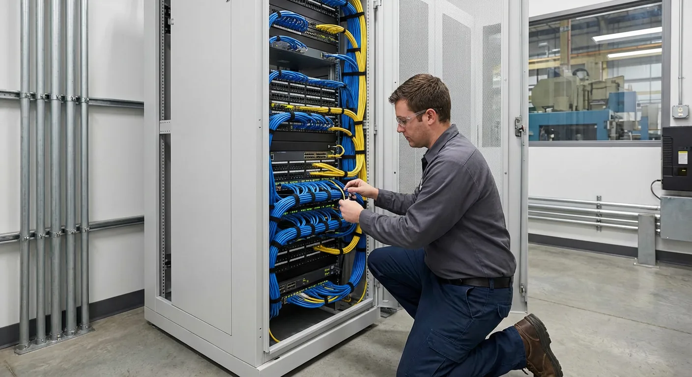 Rockaway Manufacturer Eliminates Downtime and Cable Spaghetti